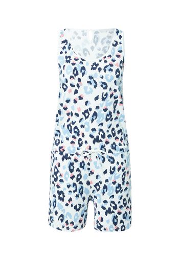 Mey Tuta jumpsuit 'Ayleen'  bianco / blu chiaro / blu scuro / rosa