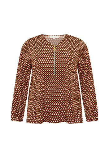 Michael Kors Plus Camicia da donna  oro / rosso / nero / bianco