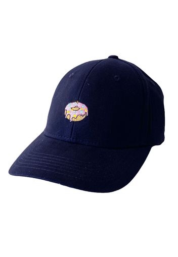 Mikon Cappello da baseball 'Donut'  navy / blu cielo / giallo / rosa chiaro