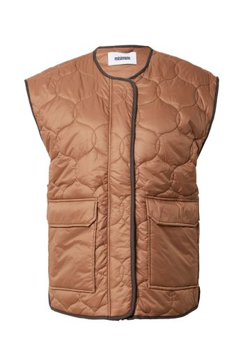 minimum Gilet 'PENDINI'  cappuccino / marrone scuro