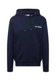 minimum Felpa 'LOGE'  navy / bianco