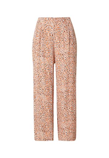 MINKPINK Pantaloni con pieghe 'NEVAEH'  bianco / rosa / nero / arancione