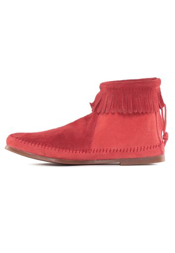 Minnetonka Stivaletto 'Back Zip'  rosa