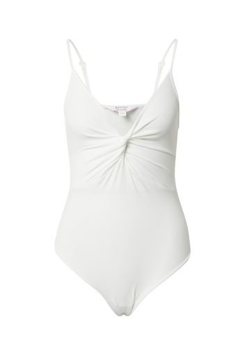 Miss Selfridge Petite Body a maglietta 'CAMI'  bianco