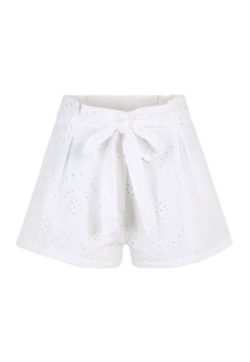 Missguided Petite Pantaloni con pieghe  bianco