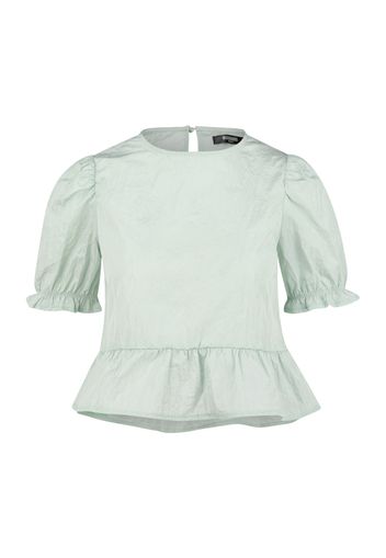 Missguided Petite Camicia da donna 'PEPLUM'  menta