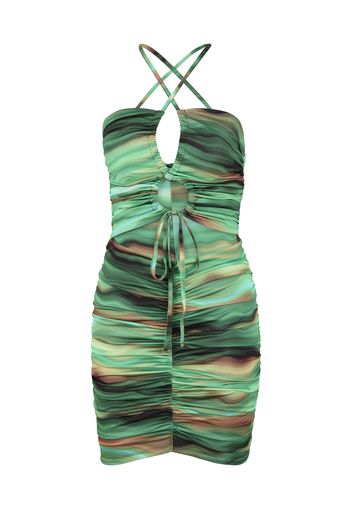 Missguided Tall Abito estivo  verde / abete / menta / marrone