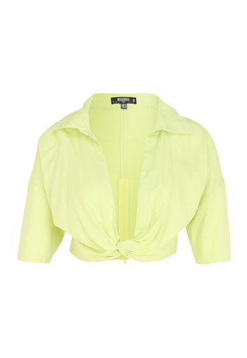 Missguided Tall Camicia da donna  verde neon