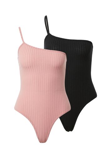 Missguided Body a maglietta  nero / rosa