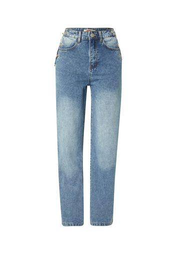 Misspap Jeans 'Chain Side'  blu denim