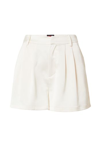 Misspap Pantaloni con pieghe  crema