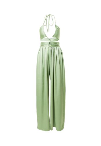 Misspap Tuta jumpsuit  verde pastello