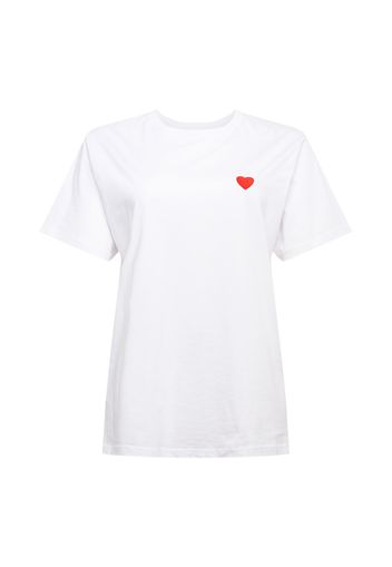 Mister Tee Curvy Maglietta  bianco / rosso / nero