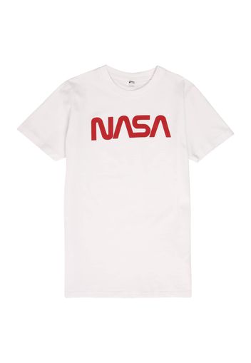 Mister Tee Maglietta 'NASA'  rosso / bianco