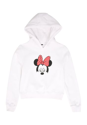 Mister Tee Felpa 'Minnie Mouse'  bianco / nero / rosso