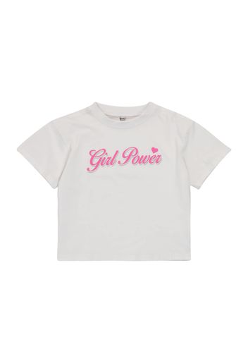 Mister Tee Maglietta  rosa / bianco