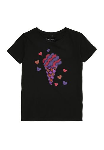 Mister Tee Maglietta 'Ice Cream'  nero / colori misti