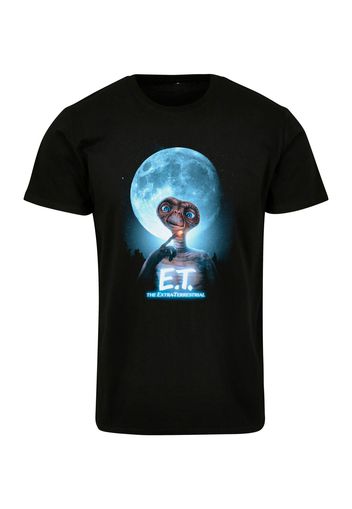 Mister Tee Maglietta 'E.T. Face'  nero / acqua