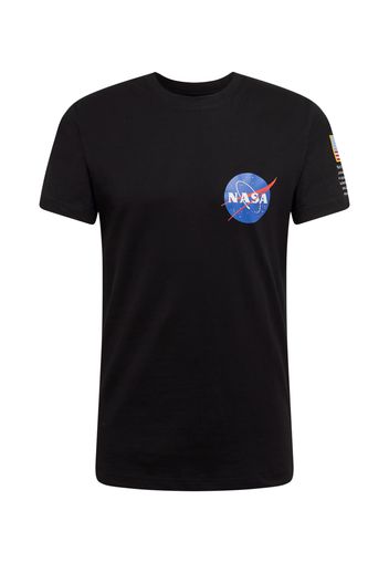 Mister Tee Maglietta 'NASA'  nero / blu / rosso / bianco / giallo