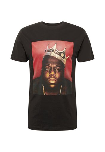 Mister Tee Maglietta 'Notorious Big Crown'  nero / colori misti