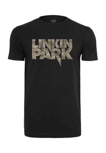 Mister Tee Maglietta 'Linkin Park'  beige chiaro / nero