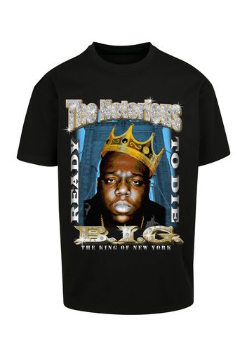 Mister Tee Maglietta 'Biggie Crown'  nero / colori misti