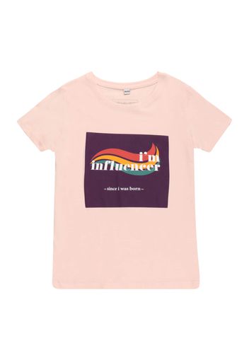 Mister Tee Maglietta 'I´m Influencer'  rosa / blu violetto / bianco / granatina / smeraldo