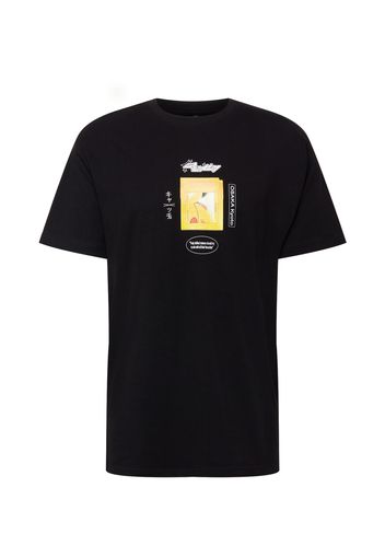 Mister Tee Maglietta 'Catch Em'  nero / giallo / bianco