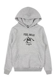 Mister Tee Felpa 'Wild'  grigio sfumato / nero