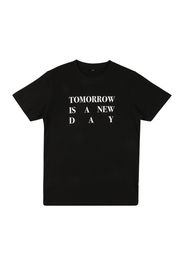 Mister Tee Maglietta 'New Day'  nero / bianco