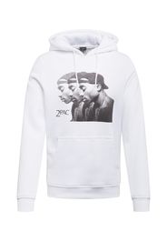 Mister Tee Felpa '2Pac Faces'  bianco / grigio / nero