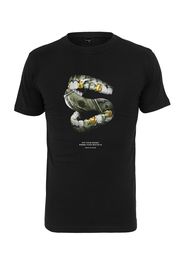 Mister Tee Maglietta 'Money Mouth'  nero / oro / bianco / mela