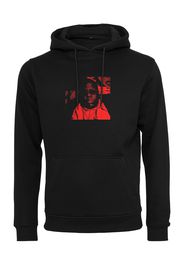 Mister Tee Felpa 'Notorious Big Life After Death'  nero / rosso fuoco / bianco