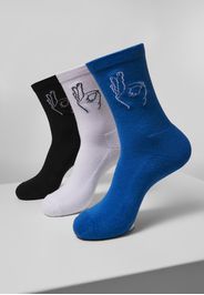 Mister Tee Calzino 'Salty Socks 3-Pack'  colori misti