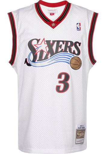 Mitchell & Ness Maglia funzionale  blu / rosso / nero / bianco