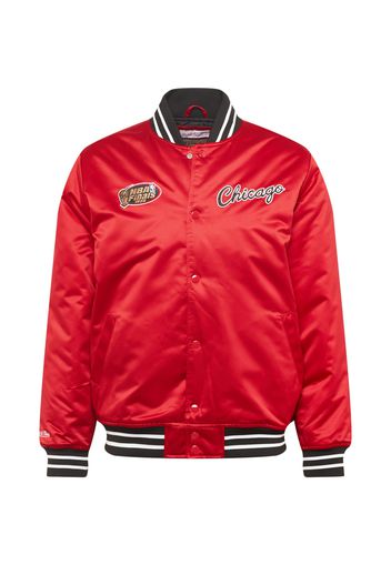 Mitchell & Ness Giacca di mezza stagione  rosso neon / nero / bianco