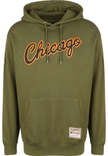 Mitchell & Ness Felpa  cachi / arancione / rosso / nero / bianco