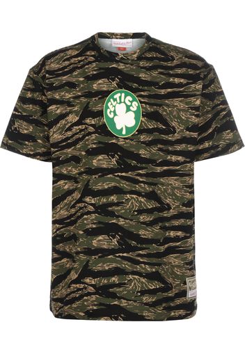 Mitchell & Ness Maglietta 'Tiger Boston Celtics'  beige / cachi / nero