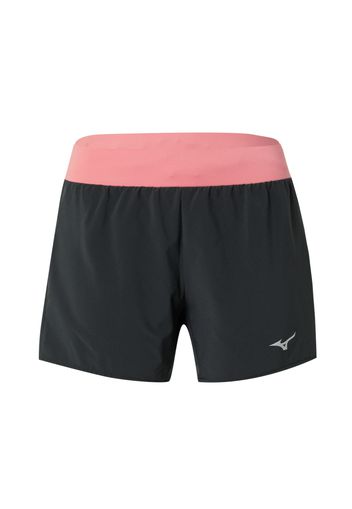 MIZUNO Pantaloni sportivi 'Alpha'  grigio chiaro / rosa antico / nero