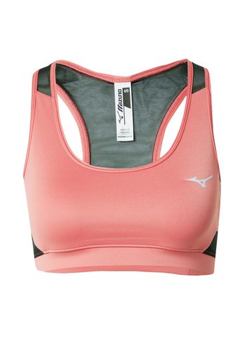 MIZUNO Reggiseno sportivo 'Alpha'  grigio chiaro / abete / rosa chiaro