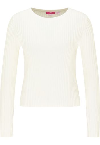 Mo ESSENTIALS Pullover  bianco lana