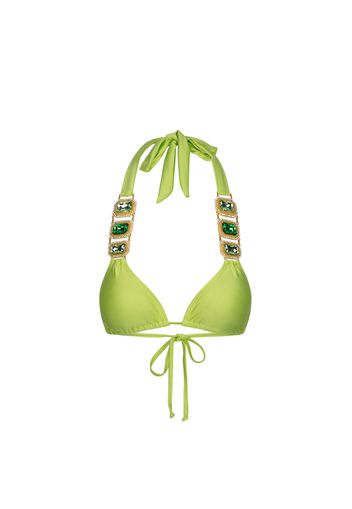 Moda Minx Top per bikini  verde