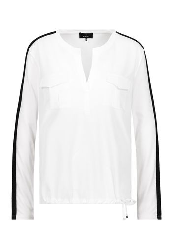 monari Camicia da donna  nero / bianco