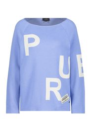 monari Pullover  blu chiaro / bianco