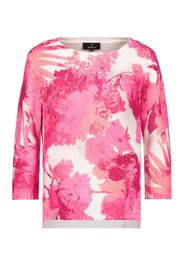 monari Pullover  rosa / rosa / bianco