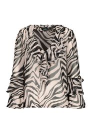 monari Camicia da donna  beige / nero