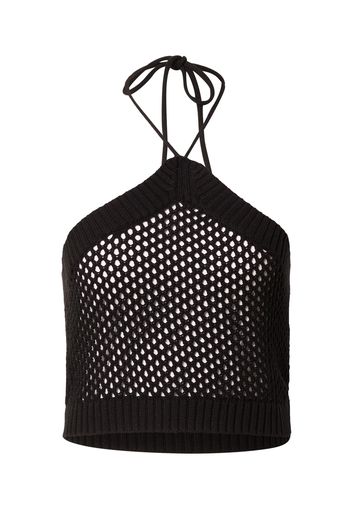 Monki Top in maglia 'Cecilie'  nero