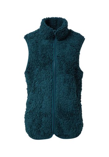 Monki Gilet 'Boa'  petrolio