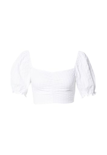 Monki Camicia da donna 'Milly'  bianco