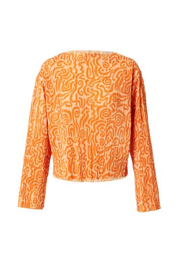 Monki Maglietta 'Lotta'  arancione / arancione pastello